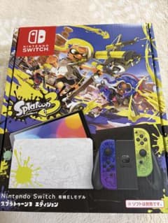 本体美品⚫︎Nintendo Switch 有機EL スプラトゥーン3エディションのサムネイル