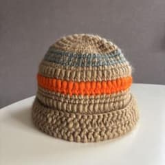 SUBLIMEROE 手編み ウールニットハット ネパール製のサムネイル