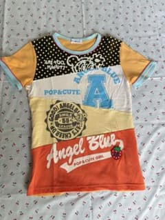 Angel Blue エンジェルブルー半袖Tシャツ Lサイズ　y2k 平成レトロのサムネイル
