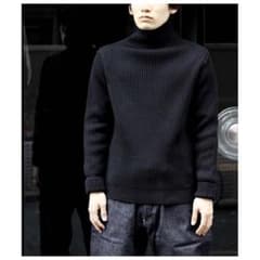 アンデルセンアンデルセン タートルネック 5GG ブラック Sサイズのサムネイル