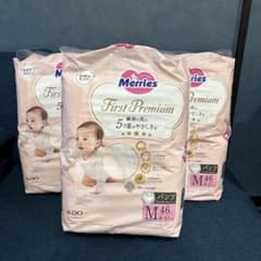 Merries First Premium Mサイズ 46枚x3入り