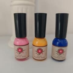 Thumbnail of 【美品】胡粉ネイル3本セット　皐月　山吹　菖蒲