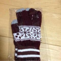 値下げしました。スマホ対応手袋のサムネイル