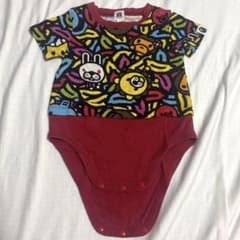 ♡A BATHING APE BAPE KIDS♡70 ロンパース　エイプ