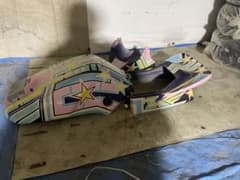 cbr400f 外装　タンク　ビートテール　当時物　爆発カラー cbr400f 外装 タンク ビートテール 当時物 爆発カラー - メルカリ