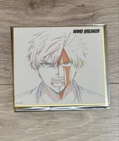 WINDB REAKER 桜遥 色紙 ウィンドブレーカー 線画 - メルカリ