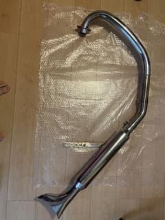 s12　sr400 フィッシュテールマフラー280mm s12様専用 sr400 フィッシュテールマフラー280mm - メルカリ