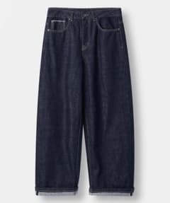 ZARA ルーズフィットデニムパンツ　34のサムネイル