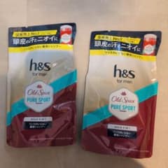 h&s for men Old Spice 薬用シャンプー 詰替 2個セットのサムネイル