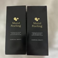 チャコールビューティー モイスト ピーリング 洗顔料 200g 2セット 