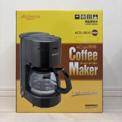 Abitelax コーヒーメーカー ACD-36(K) 家庭用のサムネイル