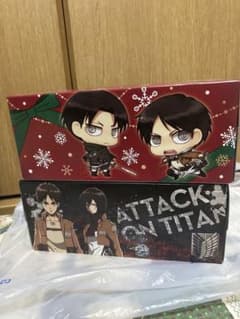 進撃の巨人 nepia ローソンコラボ ティッシュボックス 2個セット