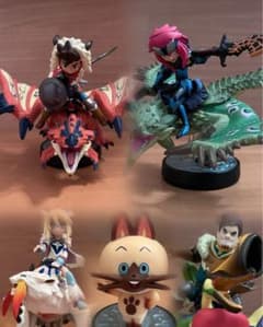 【レア】amiibo モンスターハンターストーリーズ　5体セット レア】amiibo モンスターハンターストーリーズ 5体セット - メルカリ