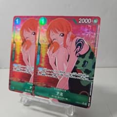 ワンピースカード ナミ R パラレル EB02-017 - メルカリ
