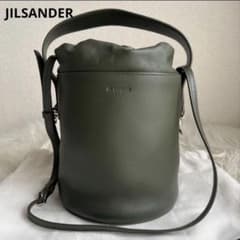 ぱ*う様 JILSANDER バケットバッグ ショルダーバッグ カーキのサムネイル
