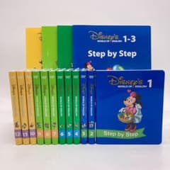 ステップバイステップ 未開封多数 新子役 ディズニー英語