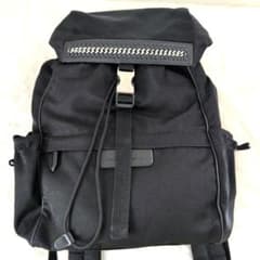 美品 ☆ステラマッカートニー ファラベラ リュック レザー チェーン