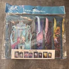 新品　ディズニー　ファンタジースプリングス　巾着　アナ　エルサ　リゾートのサムネイル