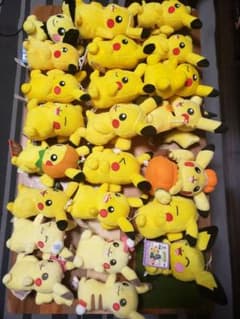 ポケモン ピカチュウ・ピチューぬいぐるみ23体セットのサムネイル