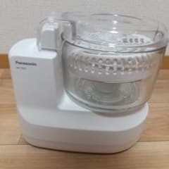 Panasonic フードプロセッサーMK-K82-W - メルカリ