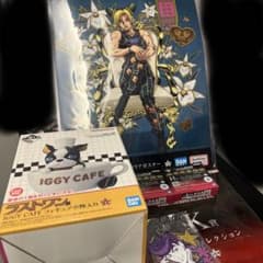 ジョジョの奇妙な冒険一番くじ　ラストワン賞+G賞+下位賞イギーフィギュア小物入れ 一番くじ ジョジョの奇妙な冒険 ラストワン賞 イギー小物入れ - メルカリ