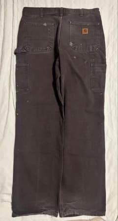 ガ*ン様 Carhartt ダブルニー　ダークブラウンのサムネイル