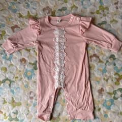 SHEIN ベビー ロンパース ピンク 3-6Mのサムネイル