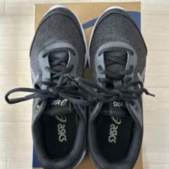 asics キッズ スニーカー 23.5cm グレー/ブラックのサムネイル