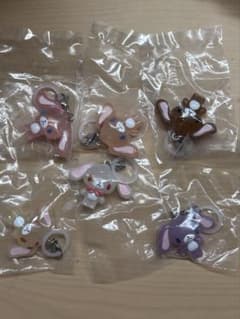 シュガーバニーズ めじるしアクセサリー クリア 第一弾 ６種　シュリンク付きのサムネイル