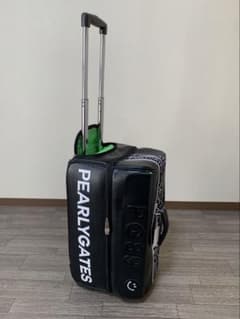 PEARLY GATES PG89 キャリーバッグ ブラック 新品　タグ付 PEARLY GATES PG89 キャリーバッグ ブラック 新品 タグ付 - メルカリ