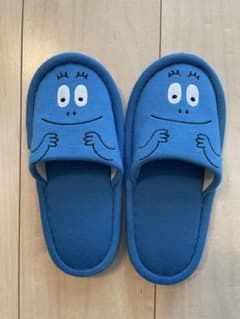 BARBAPAPA 子ども用ルームシューズ スリッパ ブルー17〜18㎝のサムネイル