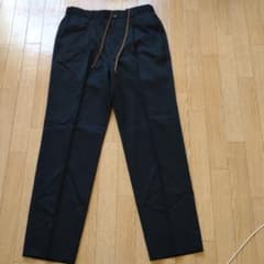 JiTan もりすん 秋冬ver尾州ウールスラックス ブラック S 裾上げ済み JiTan もりすん 秋冬ver尾州ウールスラックス ブラック S 裾上げ済み