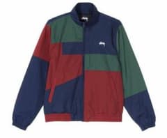 ［巻くフライ商店様専用］stussy　パネルトラックジャケットのサムネイル