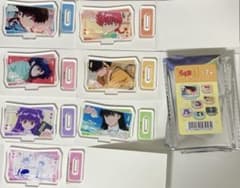 란마 1/2 트레이딩 아크릴 스탠드 전 7종 콤프셋 캔두