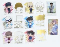 【美品】名探偵コナン ダイカットクリアステッカー セット　Sticker Setのサムネイル