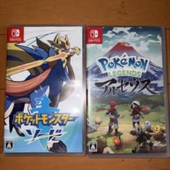 Nintendo Switch ポケットモンスター ソード アルセウスまとめ売りのサムネイル