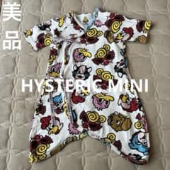 美品✨ヒステリックミニ　ロンパース 総柄 2WAY 60