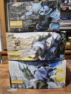 s*様 MG 1/100 グフカスタム ギャン ズゴック 3点セット s*様 MG 1/100 グフカスタム ギャン ズゴック 3点セット - メルカリ