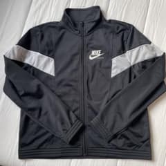 NIKE ジャージ ブラック ジップアップジャケットXL - メルカリ