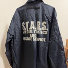公式 バイオハザード S.T.A.R.S. ウィンドブレーカー ネイビー L 公式 バイオハザード S.T.A.R.S. ウィンドブレーカー ネイビー L