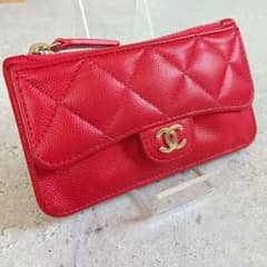 CHANEL♥フラグメントケース♥キャビアスキンのサムネイル