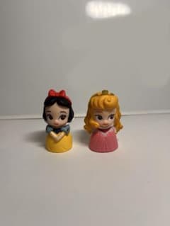 ディズニープリンセス ソフビパペットマスコット 白雪姫 オーロラ姫のサムネイル