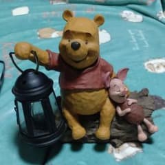 おーちゃん様専用 SETO CRAFT くまのプーさん ランプ 置物のサムネイル