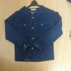ノーカラーデニムジャケットのサムネイル