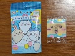 ちいかわグミ　むちゃうまヨーグルト味　シール　くりまんじゅうのサムネイル