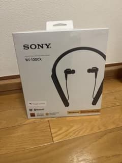 SONY WI-1000X ワイヤレスイヤホン新品未開封品のサムネイル