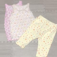 ユニクロ　メッシュ　タンクトップ　レギンスのサムネイル