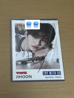 TWS ジフン JIHOON サイン TRY WITH US - メルカリ