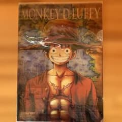 ONE PIECE クリアファイル2枚セットステッカー付き - メルカリ