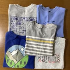 トレーナー4枚とTシャツ1枚140サイズ ユニクロ　LOGOS
